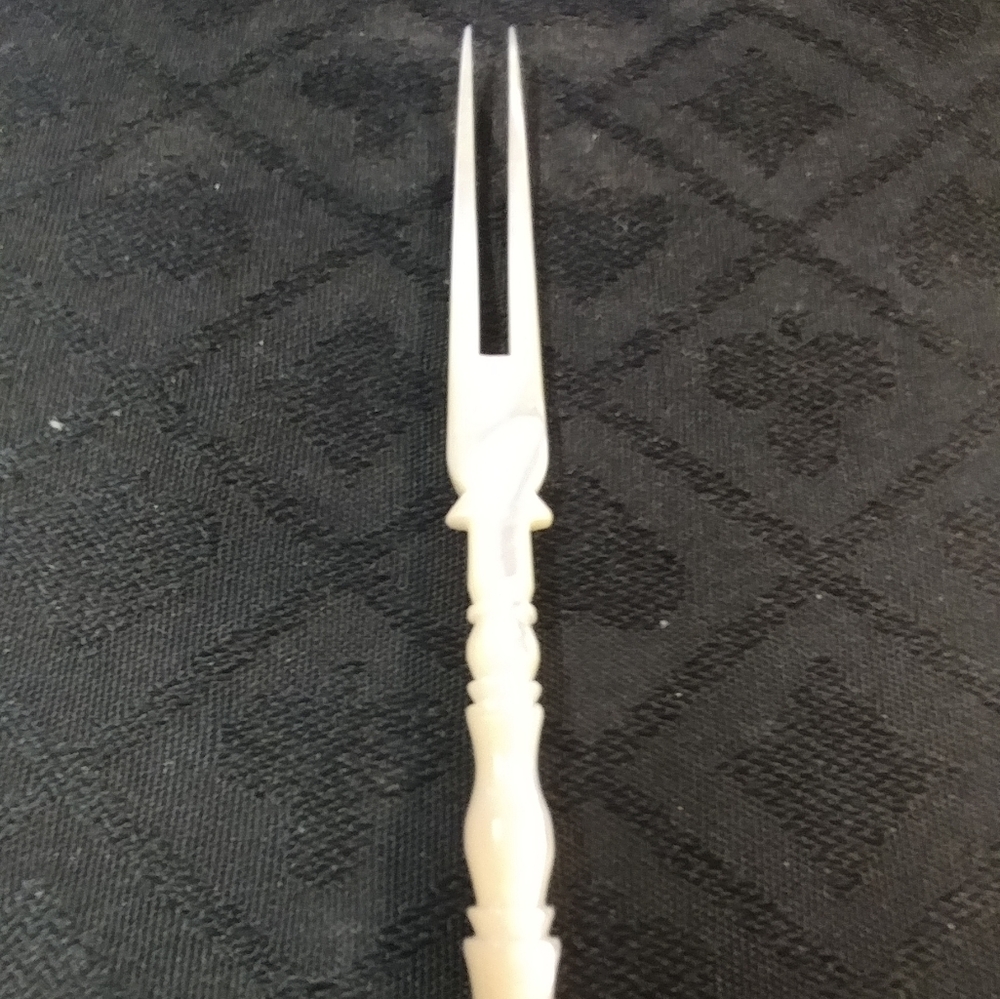 Vintage Mother of Pearl Pickle/Olive Fork